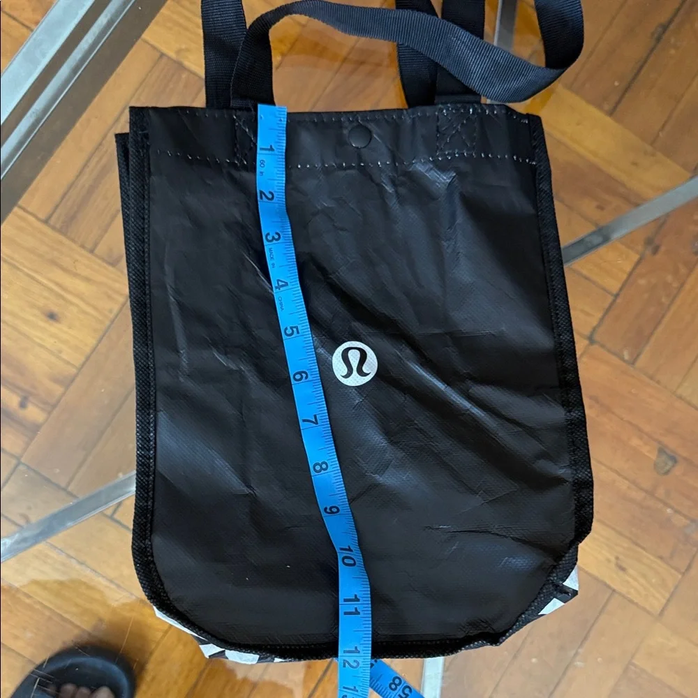 lululemon athletica Black and Yellow Tote